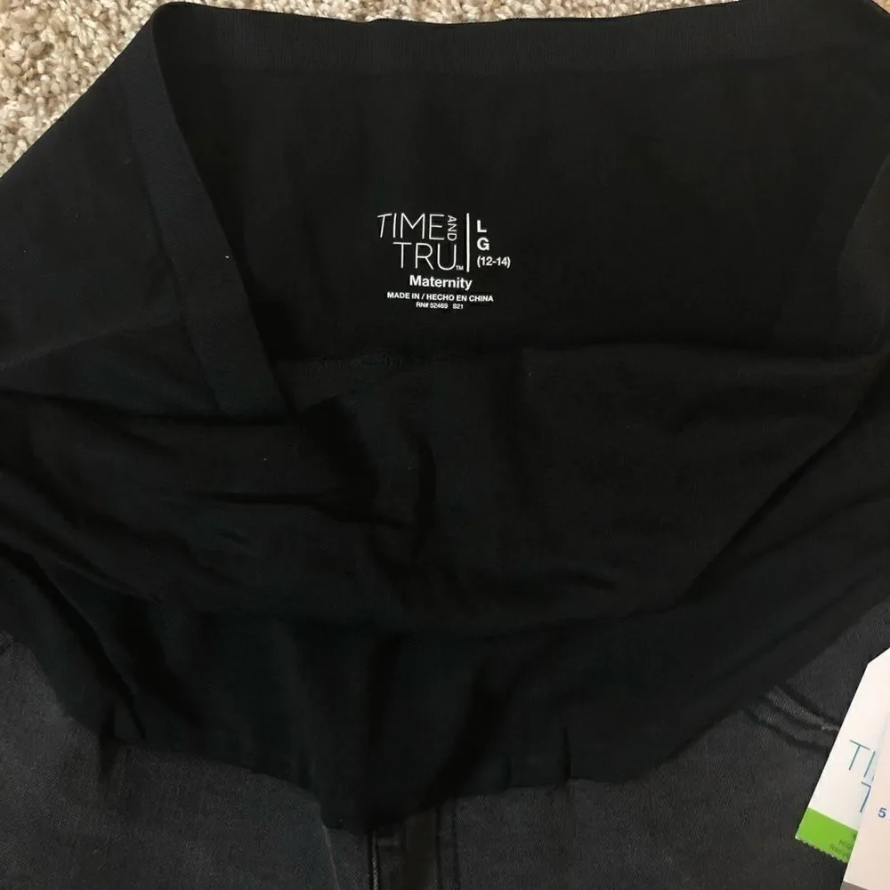 Maternity Skinny Jeans with Full Panel